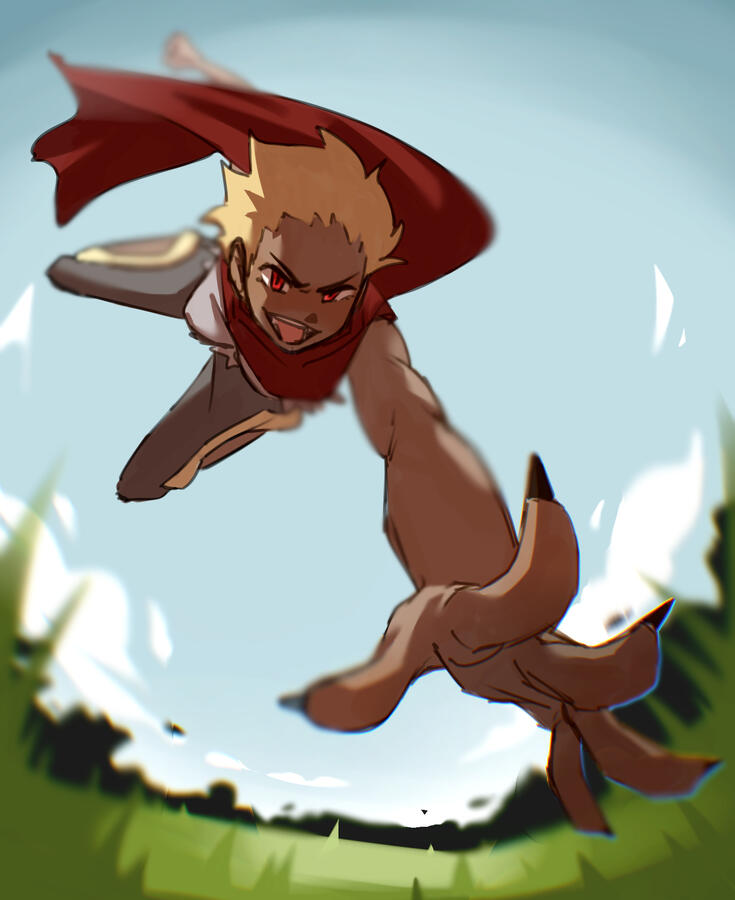 Rog fanart (OC belongs to wane09)