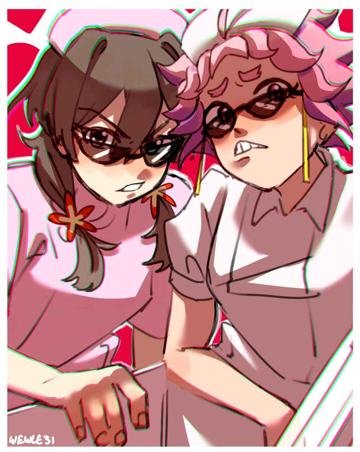 Masaki &amp; Live sketchy fanart