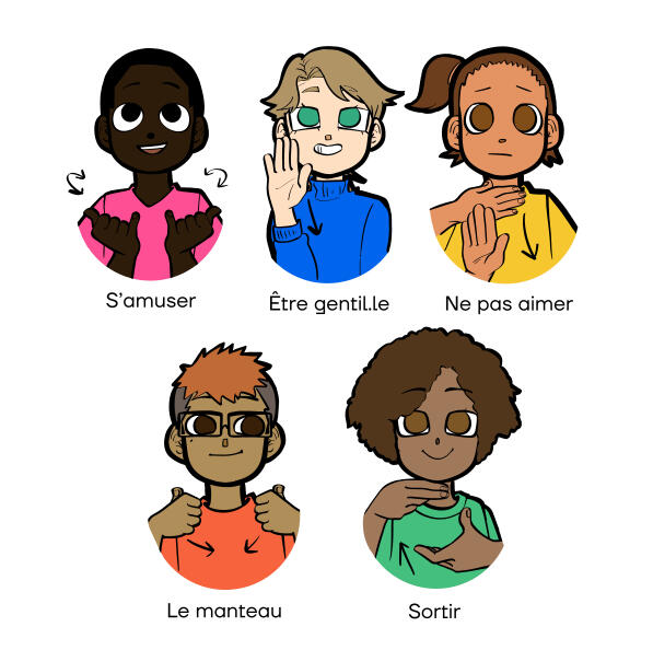 Sign language 1 (french)