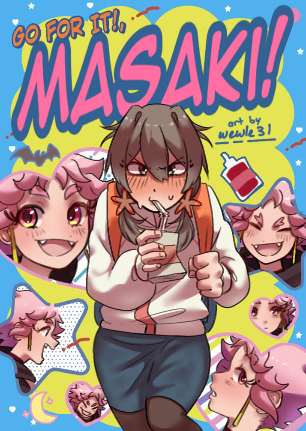 Masaki & Live fanart (Go for it, Nakamura ! - Syundei)